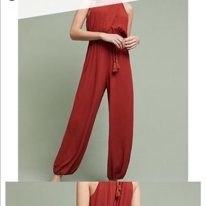 NWT Anthropologie Elevenses North Beach Jumpsuit